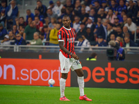 Rafael Leao during FC Internazionale against AC Milan, Serie A, at Giuseppe Meazza Stadium in Milan, Italy, on September 22, 2024. (