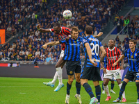 Tammy Abraham during FC Internazionale against AC Milan, Serie A, at Giuseppe Meazza Stadium in Milan, Italy, on September 22, 2024. (