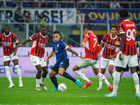 Lautaro Martinez during the match between FC Internazionale and AC Milan in Serie A at Giuseppe Meazza Stadium in Milan, Italy, on September...