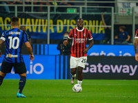 Youssouf Fofana during FC Internazionale against AC Milan, Serie A, at Giuseppe Meazza Stadium in Milan, Italy, on September 22, 2024. (