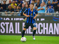 Benjamin Pavard during FC Internazionale against AC Milan, Serie A, at Giuseppe Meazza Stadium in Milan, Italy, on September 22, 2024. (