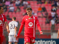 Daniel Maldini during AC Monza against Bologna FC 1909, Serie A, at U-Power Stadium in Monza, Italy, on September 22, 2024. (