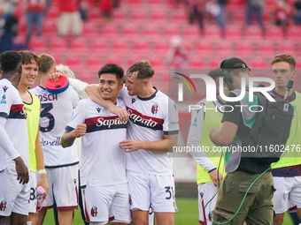 Santiago Castro during the match between AC Monza and Bologna FC 1909, Serie A, at U-Power Stadium in Monza, Italy, on September 22, 2024. (