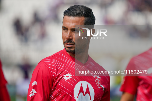 Armando Izzo during the match between AC Monza and Bologna FC 1909, Serie A, at U-Power Stadium in Monza, Italy, on September 22, 2024. 