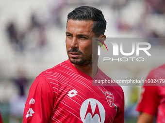 Armando Izzo during the match between AC Monza and Bologna FC 1909, Serie A, at U-Power Stadium in Monza, Italy, on September 22, 2024. (