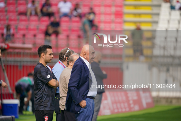 Adriano Galliani (CEO AC Monza) during AC Monza against Bologna FC 1909, Serie A, at U-Power Stadium in Monza, Italy, on September 22, 2024....