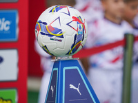 Serie A ball during AC Monza against Bologna FC 1909, Serie A, at U-Power Stadium in Monza, Italy, on September 22, 2024. (