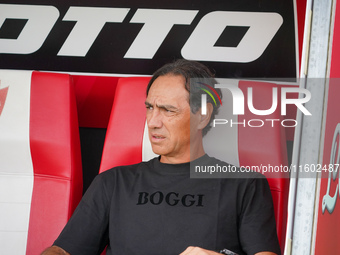 Alessandro Nesta (head coach of AC Monza) during the match between AC Monza and Bologna FC 1909, Serie A, at U-Power Stadium in Monza, Italy...