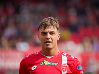 Daniel Maldini during AC Monza against Bologna FC 1909, Serie A, at U-Power Stadium in Monza, Italy, on September 22, 2024. (