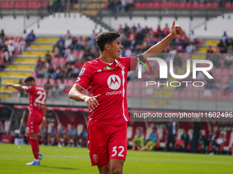 Matteo Pessina plays during the match between AC Monza and Bologna FC 1909, Serie A, at U-Power Stadium in Monza, Italy, on September 22, 20...