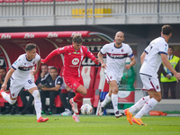 Daniel Maldini during AC Monza against Bologna FC 1909, Serie A, at U-Power Stadium in Monza, Italy, on September 22, 2024. (