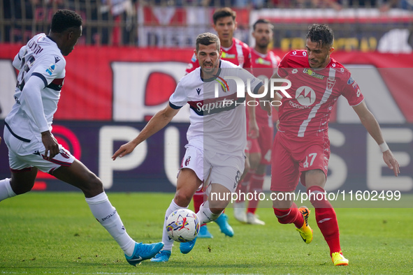 Dany Mota during the match between AC Monza and Bologna FC 1909, Serie A, at U-Power Stadium in Monza, Italy, on September 22, 2024. 