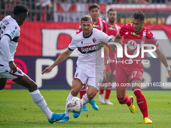 Dany Mota during the match between AC Monza and Bologna FC 1909, Serie A, at U-Power Stadium in Monza, Italy, on September 22, 2024. (