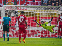 Stefano Turati participates in the match between AC Monza and Bologna FC 1909, Serie A, at U-Power Stadium in Monza, Italy, on September 22,...