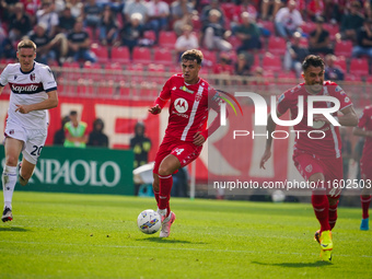 Daniel Maldini during AC Monza against Bologna FC 1909, Serie A, at U-Power Stadium in Monza, Italy, on September 22, 2024. (