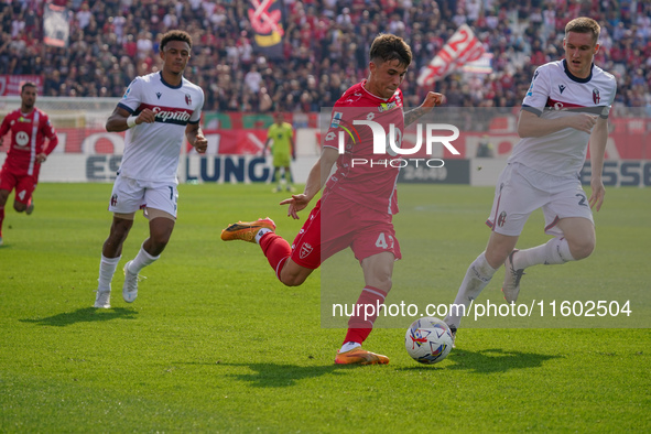 Alessandro Bianco during the match between AC Monza and Bologna FC 1909, Serie A, at U-Power Stadium in Monza, Italy, on September 22, 2024....