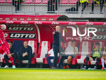 Vincenzo Italiano (head coach of Bologna FC 1909) during AC Monza against Bologna FC 1909, Serie A, at U-Power Stadium in Monza, Italy, on S...