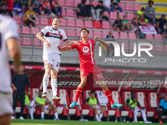 Matteo Pessina plays during the match between AC Monza and Bologna FC 1909, Serie A, at U-Power Stadium in Monza, Italy, on September 22, 20...