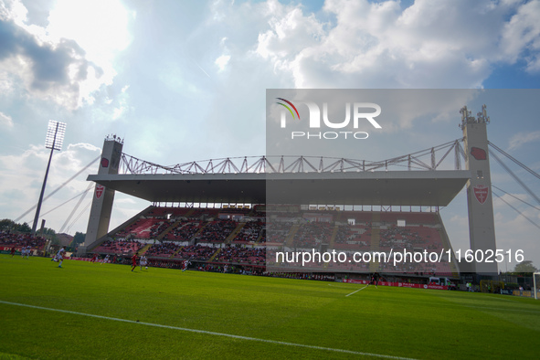 U-Power Stadium during the match between AC Monza and Bologna FC 1909, Serie A, at U-Power Stadium in Monza, Italy, on September 22, 2024. 