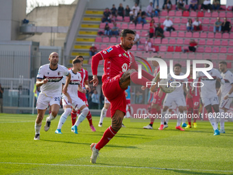 Armando Izzo during the match between AC Monza and Bologna FC 1909, Serie A, at U-Power Stadium in Monza, Italy, on September 22, 2024. (