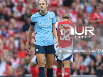 Vivianne Miedema returns to her former club during the Barclays FA Women's Super League match between Arsenal and Manchester City at the Emi...