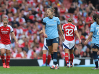 Vivianne Miedema returns to her former club during the Barclays FA Women's Super League match between Arsenal and Manchester City at the Emi...