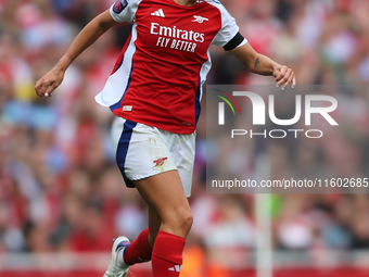 Caitlin Foord of Arsenal during the Barclays FA Women's Super League match between Arsenal and Manchester City at the Emirates Stadium in Lo...