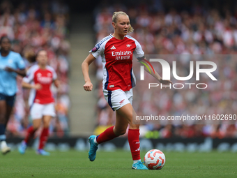 Frida Maanum during the Barclays FA Women's Super League match between Arsenal and Manchester City at the Emirates Stadium in London, Englan...