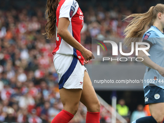 Rosa Kafaji appears frustrated during the Barclays FA Women's Super League match between Arsenal and Manchester City at the Emirates Stadium...