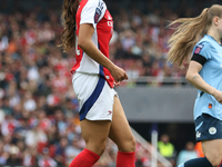 Rosa Kafaji appears frustrated during the Barclays FA Women's Super League match between Arsenal and Manchester City at the Emirates Stadium...