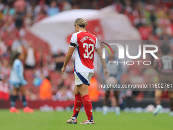 Kyra Cooney Cross during the Barclays FA Women's Super League match between Arsenal and Manchester City at the Emirates Stadium in London, E...