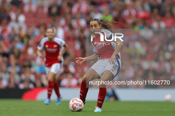 New signing Rosa Kafaji during the Barclays FA Women's Super League match between Arsenal and Manchester City at the Emirates Stadium in Lon...