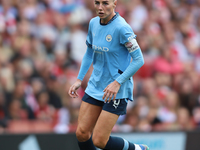 Alex Greenwood during the Barclays FA Women's Super League match between Arsenal and Manchester City at the Emirates Stadium in London, Engl...