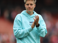 Lina Hurtig after the Barclays FA Women's Super League match between Arsenal and Manchester City at the Emirates Stadium in London, England,...