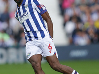 Semi Ajayi of West Bromwich Albion during the Sky Bet Championship match between West Bromwich Albion and Plymouth Argyle at The Hawthorns i...