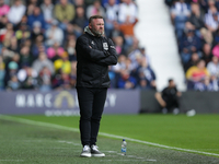 Wayne Rooney, manager of Plymouth Argyle, during the Sky Bet Championship match between West Bromwich Albion and Plymouth Argyle at The Hawt...