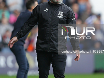 Wayne Rooney, manager of Plymouth Argyle, during the Sky Bet Championship match between West Bromwich Albion and Plymouth Argyle at The Hawt...