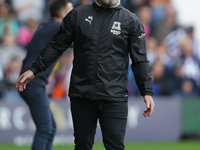 Wayne Rooney, manager of Plymouth Argyle, during the Sky Bet Championship match between West Bromwich Albion and Plymouth Argyle at The Hawt...