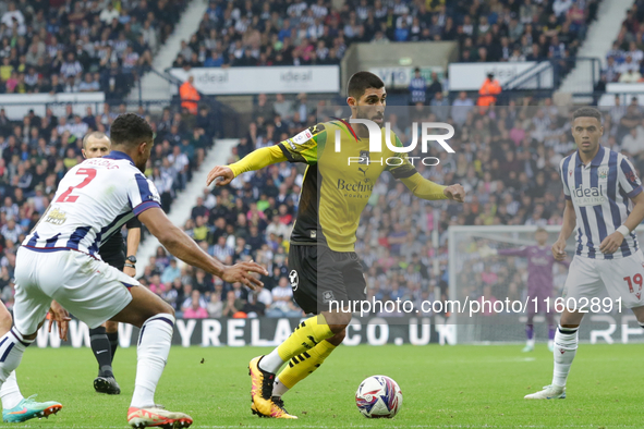 Rami Al Hajj of Plymouth Argyle is in action during the Sky Bet Championship match between West Bromwich Albion and Plymouth Argyle at The H...