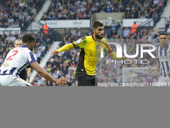 Rami Al Hajj of Plymouth Argyle is in action during the Sky Bet Championship match between West Bromwich Albion and Plymouth Argyle at The H...