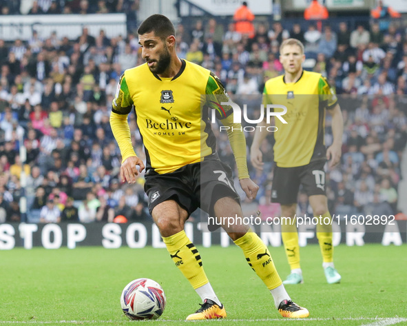 Rami Al Hajj of Plymouth Argyle is in action during the Sky Bet Championship match between West Bromwich Albion and Plymouth Argyle at The H...