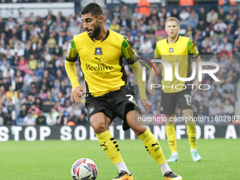 Rami Al Hajj of Plymouth Argyle is in action during the Sky Bet Championship match between West Bromwich Albion and Plymouth Argyle at The H...