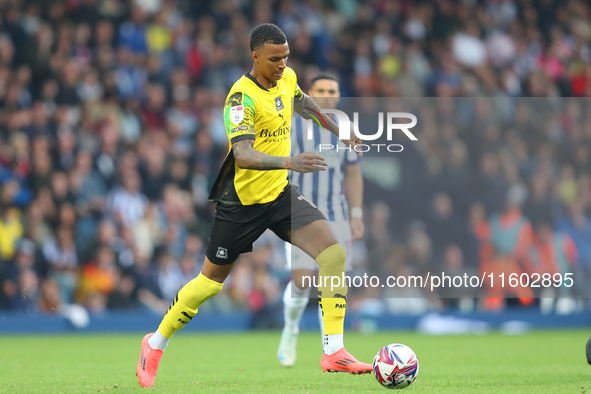 Morgan Whittaker of Plymouth Argyle is in action during the Sky Bet Championship match between West Bromwich Albion and Plymouth Argyle at T...