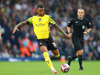 Morgan Whittaker of Plymouth Argyle is in action during the Sky Bet Championship match between West Bromwich Albion and Plymouth Argyle at T...