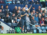 West Bromwich Albion's manager Carlos Corberan during the Sky Bet Championship match between West Bromwich Albion and Plymouth Argyle at The...