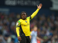 Michael Obafemi of Plymouth Argyle during the Sky Bet Championship match between West Bromwich Albion and Plymouth Argyle at The Hawthorns i...