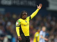 Michael Obafemi of Plymouth Argyle during the Sky Bet Championship match between West Bromwich Albion and Plymouth Argyle at The Hawthorns i...