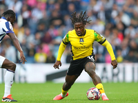 Michael Obafemi of Plymouth Argyle is in action during the Sky Bet Championship match between West Bromwich Albion and Plymouth Argyle at Th...