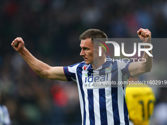 Jed Wallace of West Bromwich Albion during the Sky Bet Championship match between West Bromwich Albion and Plymouth Argyle at The Hawthorns...