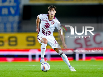 Samuele Ricci of Torino FC during the Serie A Enilive match between Hellas Verona and Torino FC at Stadio Marcantonio Bentegodi on September...